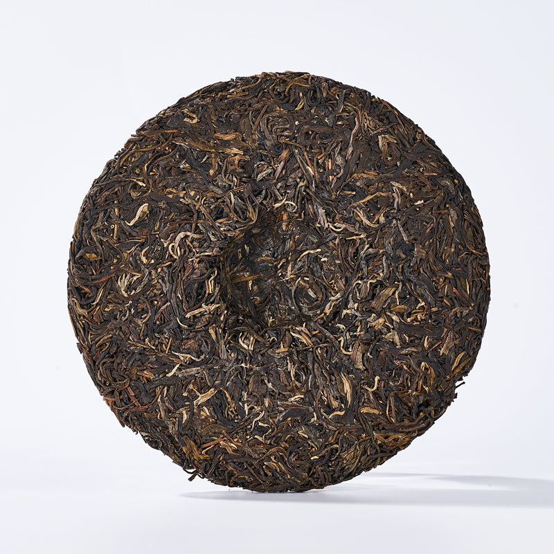 15-Year Aged He Kai Raw Pu-erh Tea Cake | Premium Sheng Pu-erh from Ancient Trees | Bold & Aromatic