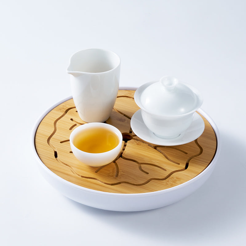 Frosted Jade Porcelain Tasting Cup | Handmade Dehua White Ceramic Tea Cup | 60ml Gongfu Tea Ware