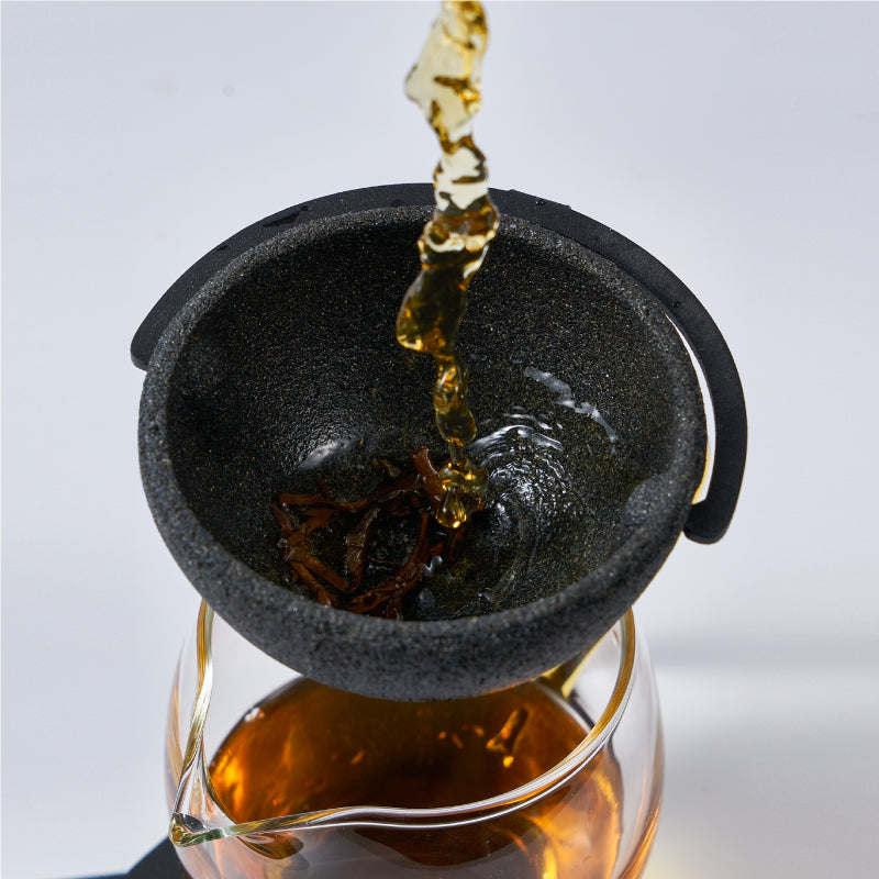 50 Micron Ceramic Tea Strainer | Handmade Fine Mesh Filter for Gongfu Tea