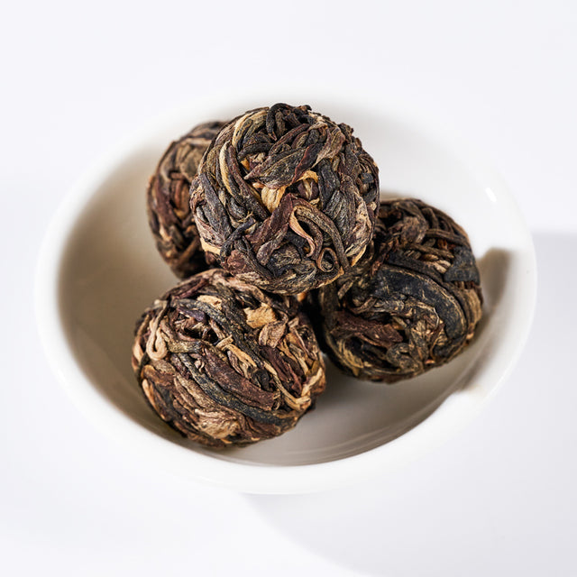 Yunnan Ban Zhang Dragon Ball Raw Pu-erh Tea | Bold, Sweet & Aromatic – A True Pu-erh King