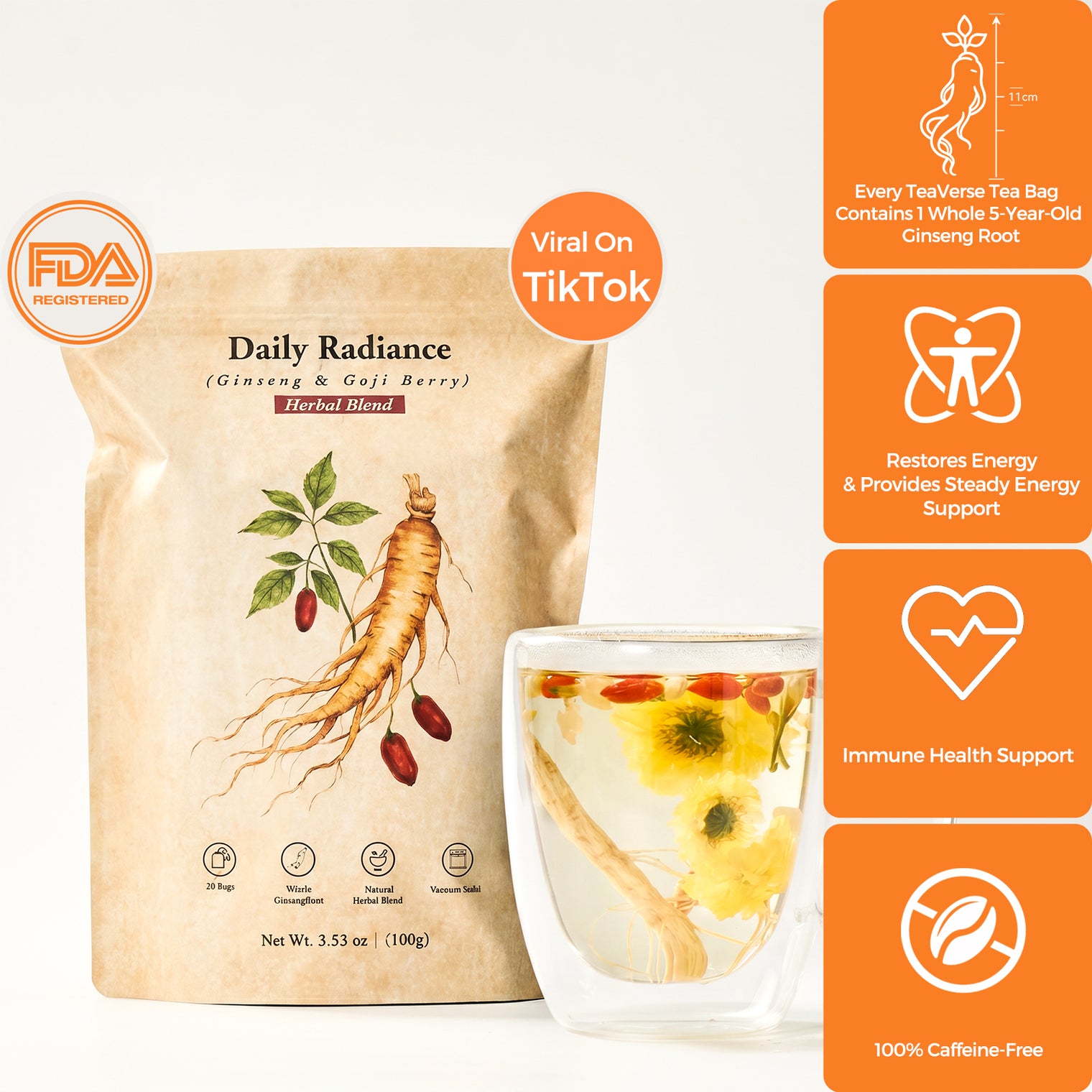 TeaVerse：10x More Energizing Than Slices & Powder