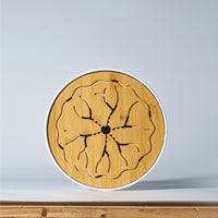 Portable Bamboo Tea Tray with Water Storage - Chinese Gongfu Tea Board for Home & Office