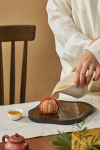 Color-Changing Orange Tea Pet – A Charming Tea Companion for Your Daily Tea Ritual