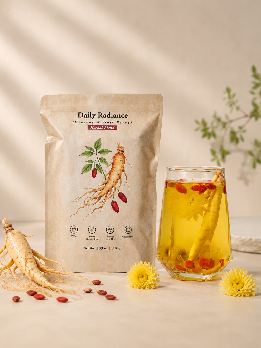 Bring a gentle herbal ritual into your day.
